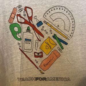 Limited Edition J.Crew Teach for America Tee Shirt